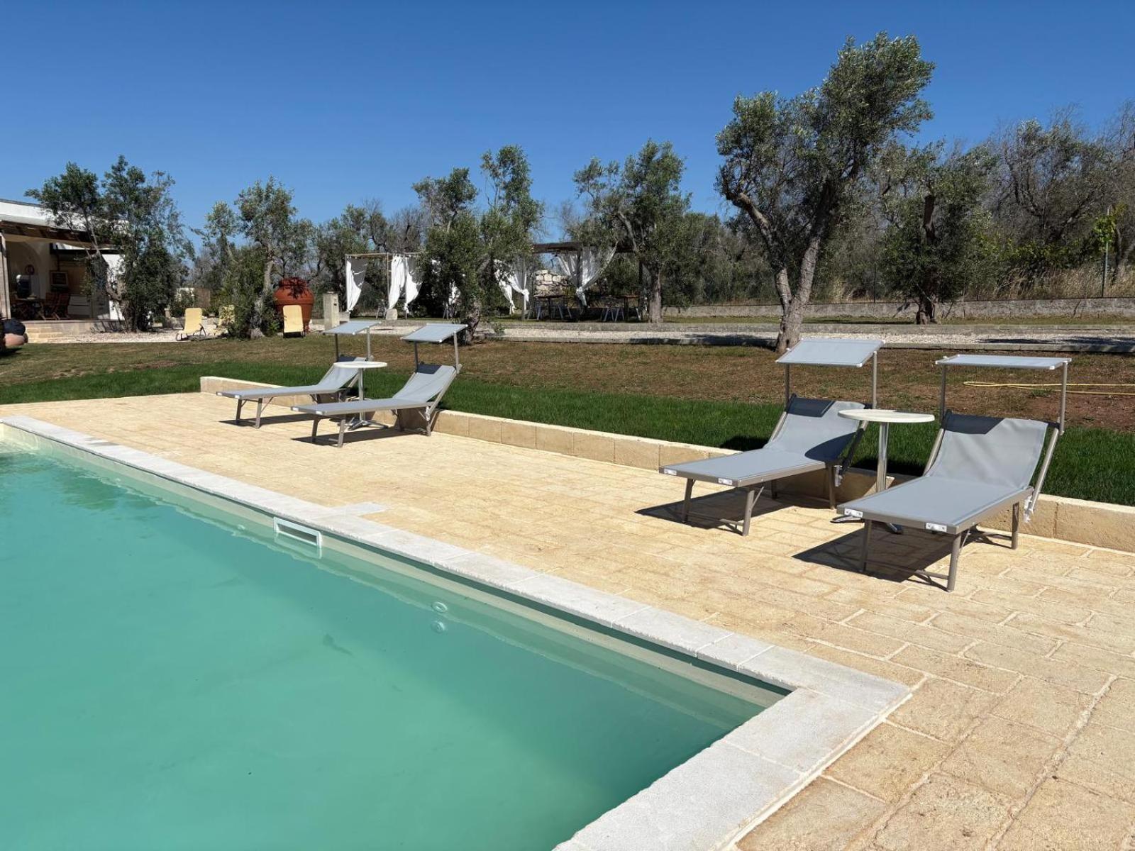 Tenuta Valle Dell Idro Otranto Con Piscina Casamassella Exterior photo